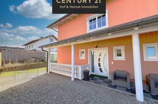 Doppelhaushälfte kaufen in 84513 Töging, Raumwunder mit Süd-West Garten: Exklusive Doppelhaushälfte sofort verfügbar