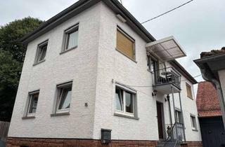 Einfamilienhaus kaufen in Nidderstraße 15, 63683 Ortenberg, Freistehendes Einfamilienhaus mit Nebengebäude, kleinem Garten und landwirtschaftlichen Flächen