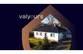 Haus kaufen in 24811 Owschlag, Viel Platz auf einer Ebene – Winkelbungalow mit Wintergarten und Vollkeller