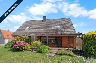 Einfamilienhaus kaufen in 28844 Weyhe, Viel Platz & viele Möglichkeiten – Einfamilienhaus mit Sauna, Keller und überdachter Terrasse