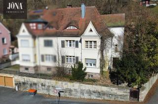 Doppelhaushälfte kaufen in 95326 Kulmbach, Historische Doppelhaushälfte mit zwei Wohneinheiten in stadtnaher Lage / Kauf gegen Gebot