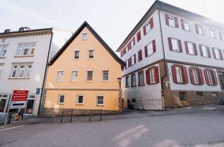 Mehrfamilienhaus kaufen in 74523 Schwäbisch Hall, Historisches Stadthaus mit Panorama-Altstadtblick und Entwicklungspotenzial zum Mehrfamilienhaus