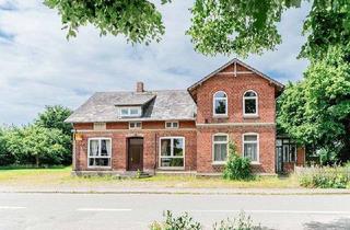 Haus kaufen in 24891 Schnarup-Thumby, Altbau mit Herz und Herausforderungen - Ehemaliges Kaufmannshaus mit Baugrundstück Nähe Satrup