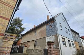 Bauernhaus kaufen in Kirchstraße, 99706 Sondershausen, Bauernhaus, stark SANIERUNGSBEDÜRFTIG in Immenrode, zu verkaufen :)
