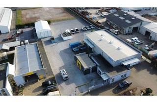 Büro zu mieten in 52499 Baesweiler, Großzügiges Gewerbeobjekt mit 450 m² Produktionshalle, Büro und befestigter Freifläche in Baesweiler