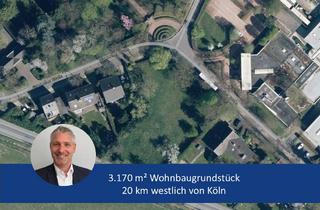 Grundstück zu kaufen in 50189 Elsdorf, 3.170 m² freies und teilweise erschlossenes Wohnbaugrundstück in Elsdorf-Heppendorf