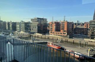 Immobilie mieten in 20457 HafenCity, Möblierte Duplex Wohnung Am Kaiserkai, 20457 Hamburg