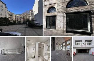 Geschäftslokal mieten in 04107 Leipzig, vielseitig nutzbare, ebenerdige Gewerbeeinheit, ca. 180 m², mit großer Fensterfront, SUV-TG mgl.