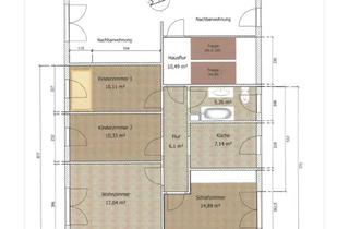 Wohnung kaufen in Zuckerfabrik, 06642 Reinsdorf, 4 Zimmer Wohnung in Reinsdorf mit Garten und Einbauküche