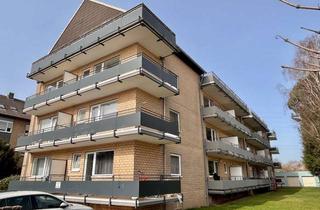 Wohnung kaufen in 41462 Neuss, Kompakte Dachgeschosswohnung mit großer Sonnen-Loggia und Weitblick