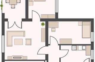 Wohnung mieten in 60594 Sachsenhausen, 5-Zimmer WG-Wohnung mit Mini-Balkon von Privat. Teilmöbliert.