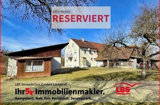 Bauernhaus kaufen in 88605 Sauldorf, Bauernhaus mit Nebengebäuden auf knapp 6.000 m² Grundstück in traumhafter Randlage