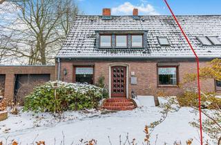 Doppelhaushälfte kaufen in 25578 Dägeling, Gepflegte Doppelhaushälfte auf großzügigem Naturgrundstück in Dägeling