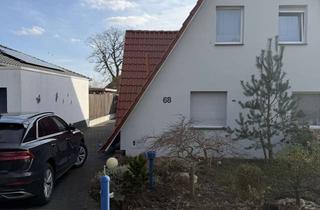 Haus mieten in Heidestraße 68, 32278 Kirchlengern, Einfamilienhaus 124 m² mit Garten – tierfreundlich, Terrasse & Balkon