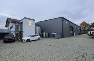 Büro zu mieten in 73061 Ebersbach, Halle mit Büros und Kranbahn