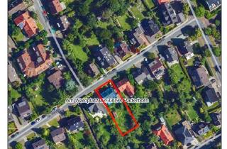 Grundstück zu kaufen in 33098 Paderborn, 921 m² Grundstück in Toplage der Paderborner Südstadt – seltene Gelegenheit für Neubau!