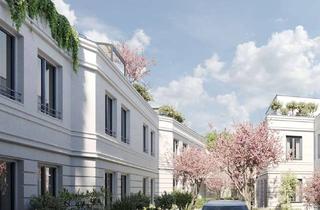 Grundstück zu kaufen in 40545 Oberkassel, Oberkassel, Innenhof Grundstück mit Baugenehmigung für drei Stadthäuser