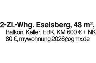 Wohnung mieten in 89198 Westerstetten, 2-Zi.-Whg. Eselsberg