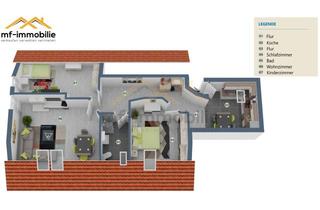Wohnung mieten in 39359 Rätzlingen, Schöne grosse 3-Raumwohnung 83 m² ruhige Lage in zweiter Reihe