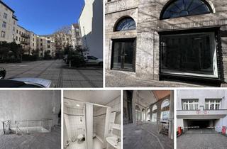 Büro zu mieten in 04107 Leipzig, vielseitig nutzbare, ebenerdige Gewerbeeinheit, ca. 180 m², mit großer Fensterfront, SUV-TG mgl.