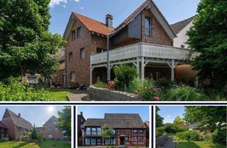 Haus kaufen in 59394 Nordkirchen, Nordkirchen - Charmantes 3-Häuser-Ensemble & Baugrundstück im Herzen von Südkirchen mit idyllischem Gartenparadies
