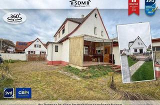 Einfamilienhaus kaufen in 76351 Linkenheim-Hochstetten, Linkenheim-Hochstetten - ENTFALTUNGSPOTENTIAL: Sanierungsbedürftiges Einfamilienhaus in Linkenheim