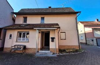 Haus kaufen in 97711 Maßbach, Maßbach - kleines Wohnhaus mit Scheune und Garage