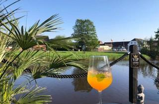 Wohnung kaufen in 26553 Dornum, Dornum - ohne Makler-Erdgeschosswhg.am Wasser ausgebauter 50qm Keller