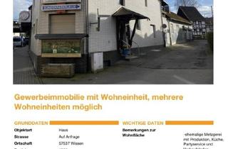 Haus kaufen in 57537 Wissen, Wissen - Wohn.-und Geschäftshaus Provionsfrei