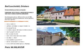 Haus kaufen in 06246 Bad Lauchstädt, Bad Lauchstädt - Reihenmittelhaus im Zentrum der Goethestadt Bad Lauchstädt