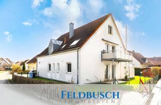 Wohnung kaufen in 92360 Mühlhausen, 4-Zimmer-Erdgeschosswohnung mit Garten und Garage – Wohnen wie im Haus