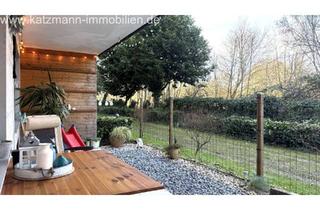 Wohnung kaufen in 50126 Bergheim, Modernisierte 4-Zimmer-EG-Wohnung mit Ruhe-Terrasse in zentraler Lage zu verkaufen