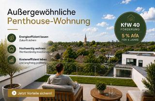 Penthouse kaufen in Brauweilerstraße 59, 50129 Bergheim, Großzügiges Penthouse, 3 Zimmer, große Terrasse, eigener Dachgarten!