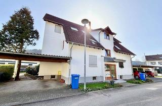 Wohnung kaufen in 79348 Freiamt, Helle 3-Zi.-Wohnung mit großem Gartenanteil, Wintergarten und Hobbyraum