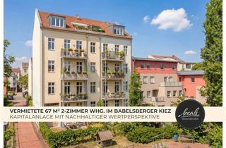 Wohnung kaufen in 14482 Babelsberg Nord, Vermietete 67 m² 2-Zimmer Whg. im Babelsberger Kiez: Kapitalanlage mit nachhaltiger Wertperspektive
