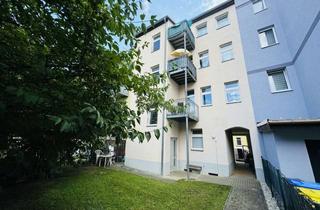 Wohnung mieten in Georg-Büchner-Straße 72, 07548 Debschwitz, Attraktive 3-Zimmer-Wohnung mit Balkon, Tageslichtbad und Küche mit Fenster