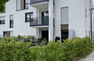 Wohnung mieten in Lautenschlägerstraße 16, 80999 Allach-Untermenzing, Exklusive, neuwertige 2-Zimmer-Erdgeschosswohnung mit Garten in Allach, München