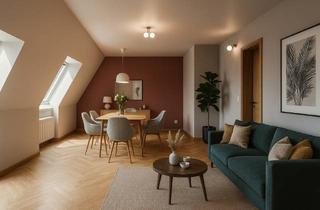 Wohnung mieten in 23554 St. Lorenz Nord, Charmante 2-Zimmer-Dachgeschosswohnung mit ausgebautem Spitzboden – ca. 60 m² Nutzfläche