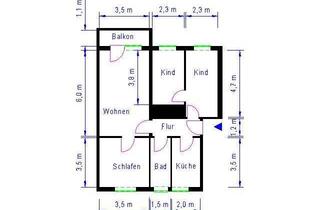 Wohnung mieten in Dannefelder Str., 39124 Neue Neustadt, 4 Raum Wohnung für Familien