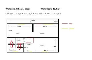 Wohnung mieten in Glashütte 14, 83708 Kreuth, Helle 2-Zimmer-Wohnung mit Balkon im 1. OG in Kreuth, Glashütte