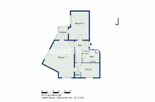 Tauschwohnungen in 10969 Kreuzberg, Tauschwohnung: Zwei-Zimmer Wohnung in Kreuzberg
