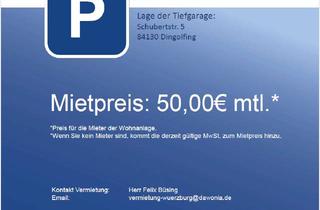 Garagen mieten in Schubertstr., 84130 Dingolfing, Tiefgaragenstellplätze zu vermieten!