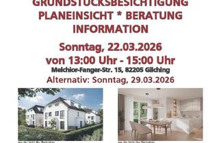 Haus kaufen in 82205 Gilching, Sonntag Besichtigung ! Die grüne Oase - Familien-DHH in bevorzugter & ruhiger Lage Gilchings !