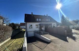 Doppelhaushälfte kaufen in Böhmenkircher Straße 10, 89558 Böhmenkirch, Doppelhaushälfte mit großem Garten und Garage