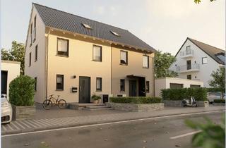 Doppelhaushälfte kaufen in 61169 Friedberg, Friedberg: Neubau Doppelhaushälfte KFW 55 in traumhafter Feldrandlage