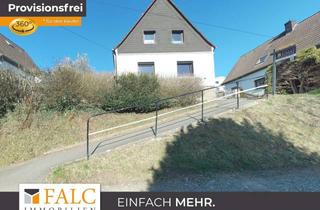 Haus kaufen in 51674 Wiehl, Eigenheim mit zusätzlicher Mieteinnahme – solides Zweifamilienhaus im Grünen