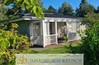 Haus kaufen in 27729 Vollersode, Traumhaftes und massiv gebautes Tiny House mit überdachter Terrasse & Schuppen in ruhiger Lage