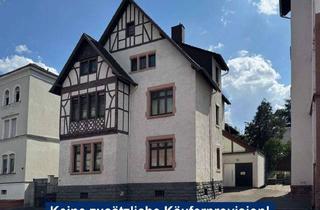 Villa kaufen in 63739 Aschaffenburg, Wohnen und Arbeiten unter einem DachHistorische Stadtvilla mit vielfältigen Nutzungsmöglichkeiten