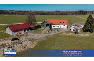 Haus kaufen in 87653 Eggenthal, Großzügiges Anwesen mit kernsaniertem Wohnhaus, Pferdestallung und Nebengebäuden