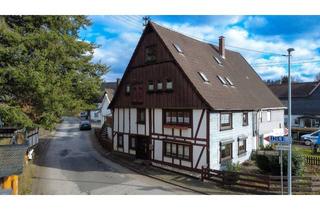 Doppelhaushälfte kaufen in 57223 Kreuztal, Historische Doppelhaushälfte mit zwei separaten Wohneinheiten in Littfeld